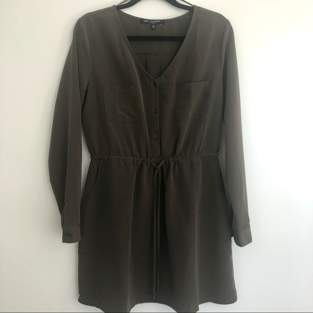 Army Green Dress